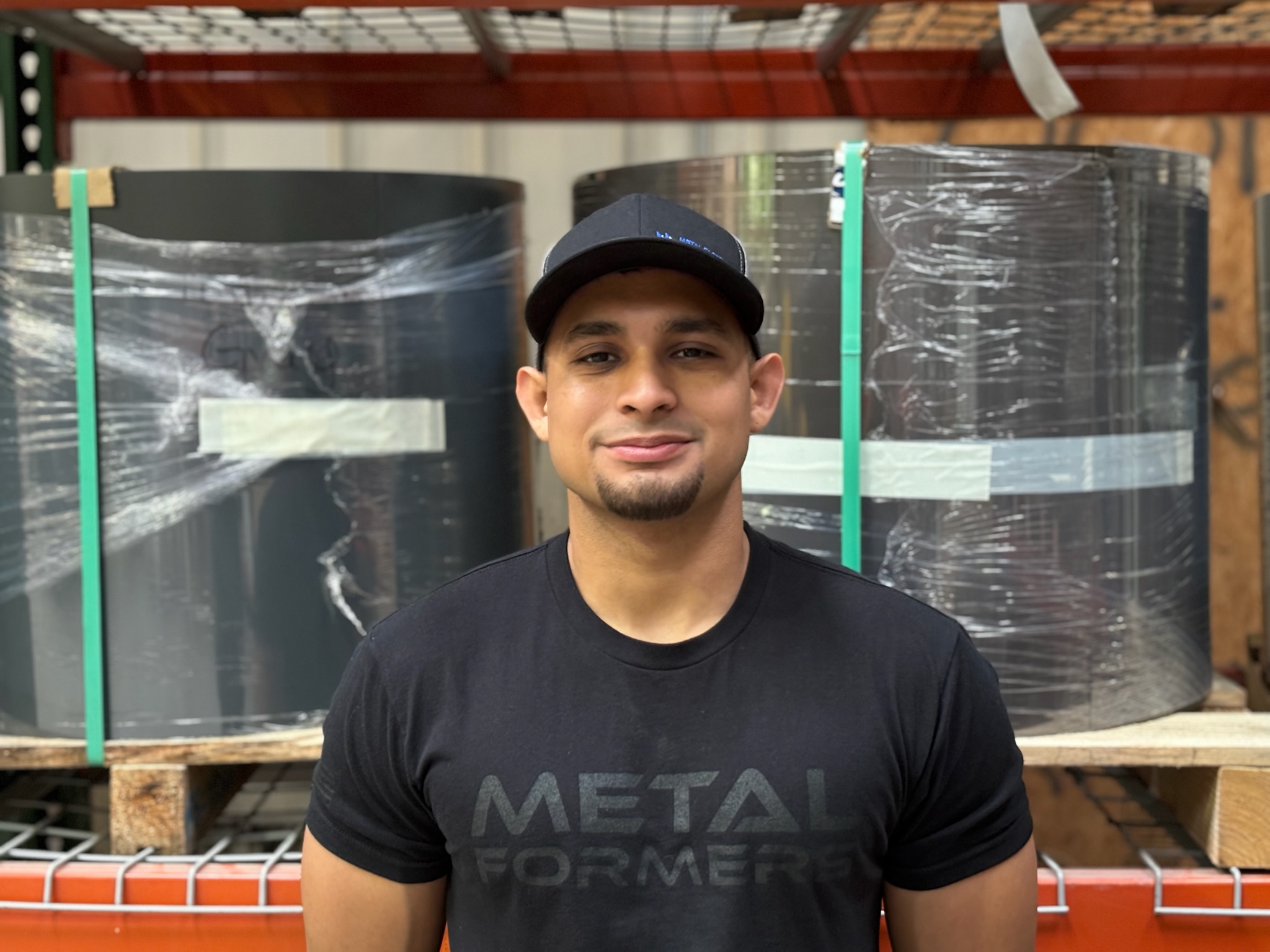 Iver Ochoa metal fabricator at metal formers inc in tennessee
